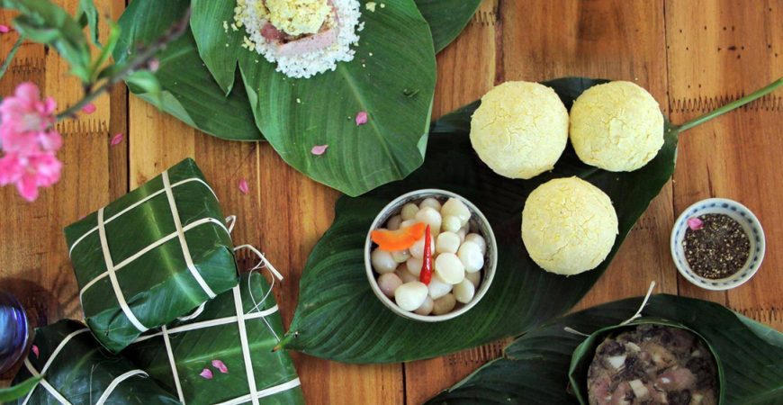 Thấy bánh chưng là thấy tết