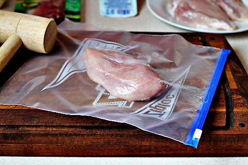 túi đựng thực phẩm có khóa kéo